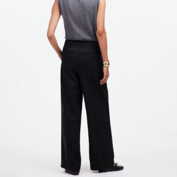 Madewell - Harlow Wide-Leg Pant in Drapey Twill (NWT) - Picture 4 of 7